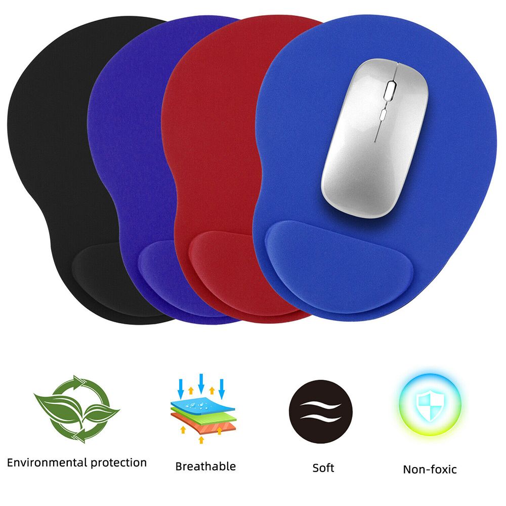 Wrist Rest Gel - Alas Mouse Ergonomis dengan Bantalan Pergelangan