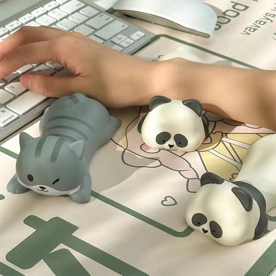 Laptop Accessories For Wrist Support - 1pcs Penyangga Pergelangan Tangan Panda Ergonomis