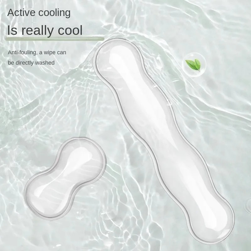 Wrist Rest Gel - Alas Mouse Ergonomis dengan Sandaran Pergelangan