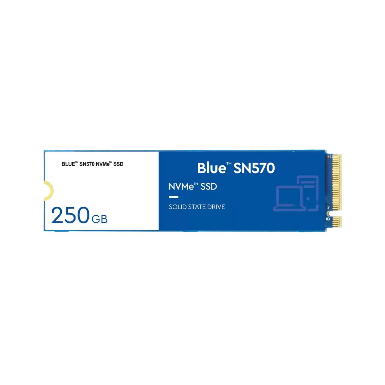 External Nvme Ssd - Portabel Ekstern We-stern Digital Biru SN570