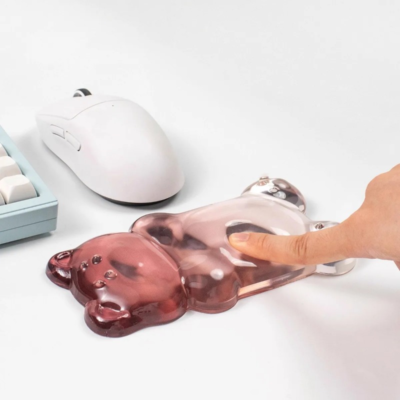 Wrist Rest Gel - Penyangga Pergelangan Tangan Gel untuk Mouse