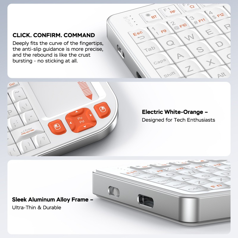 Miritz K809 Mini Keyboard Nirk - Laptop Accessories All In One ulasan dan harga
