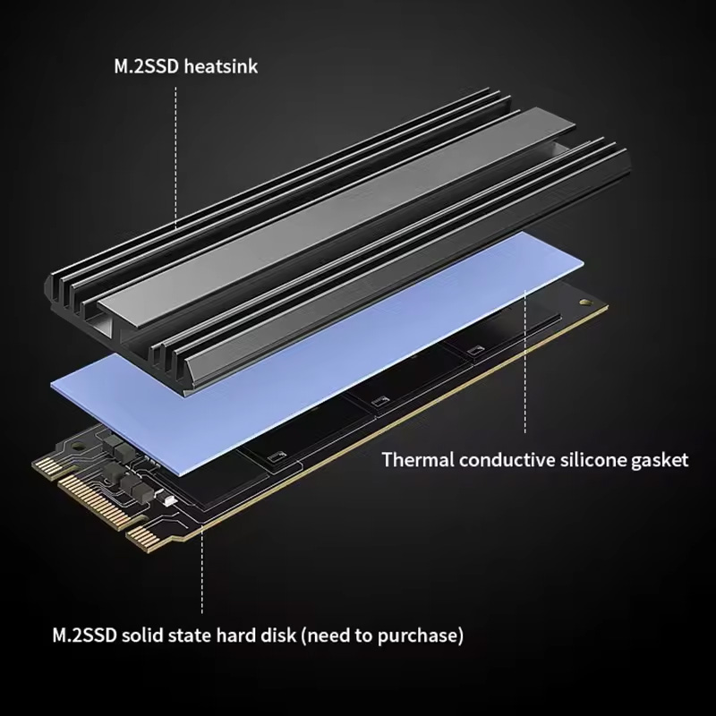 M.2 SSD Heatsink M2 NVME 2280  - External Nvme Ssd ulasan dan harga