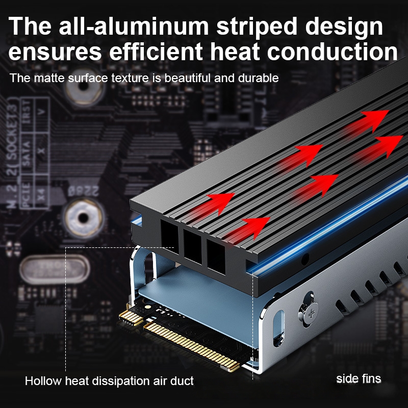 M.2 SSD Heatsink M2 2280 Radia - External Nvme Ssd ulasan dan harga