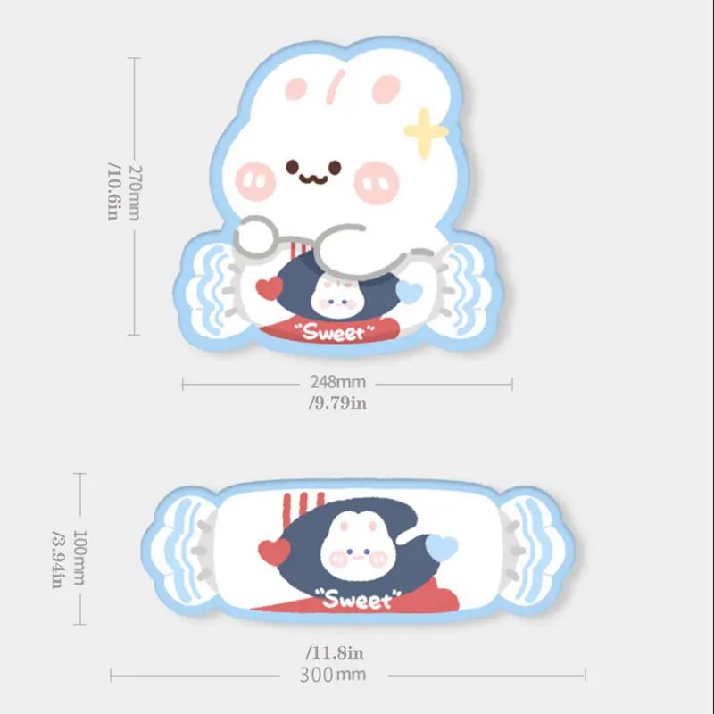 Alas Mouse Kelinci Kawaii, Ala - Wrist Rest Gel ulasan dan harga