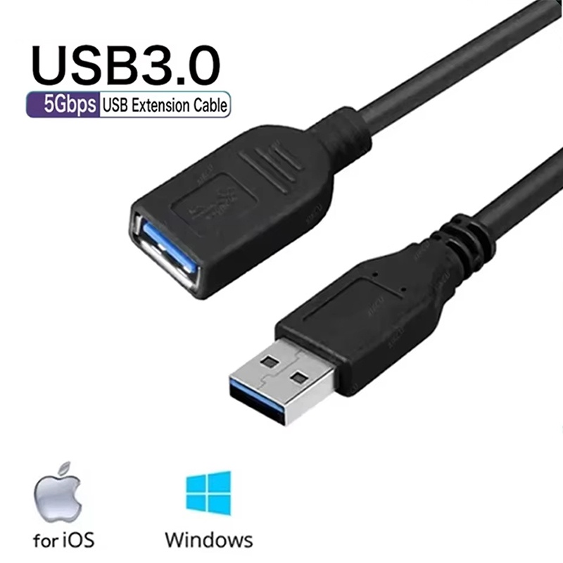 Kabel Ekstensi USB 3.0 2M/3M,  - Laptop Accessories Women ulasan dan harga
