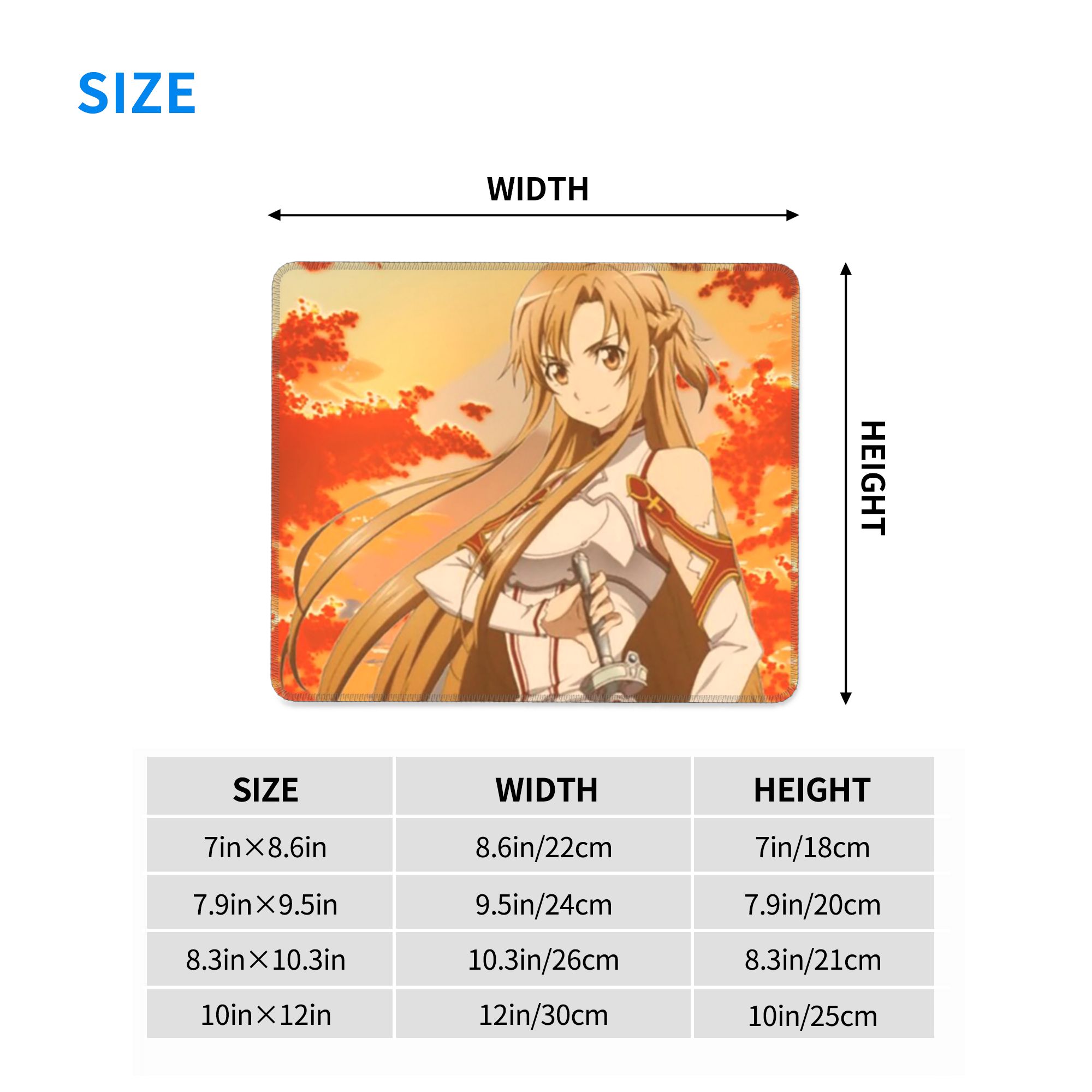 Sword Art Online Yuuki Asuna A - Laptop Accessories Online ulasan dan harga