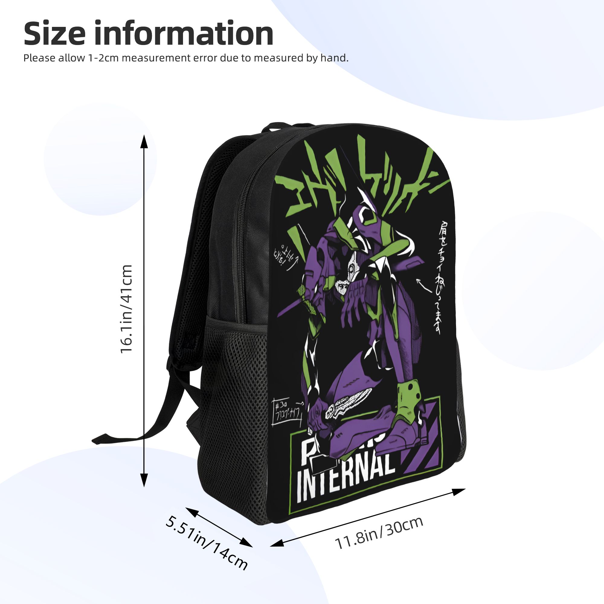 Ransel E-evangelion Cetak 3D T - Laptop Accessories For College ulasan dan harga