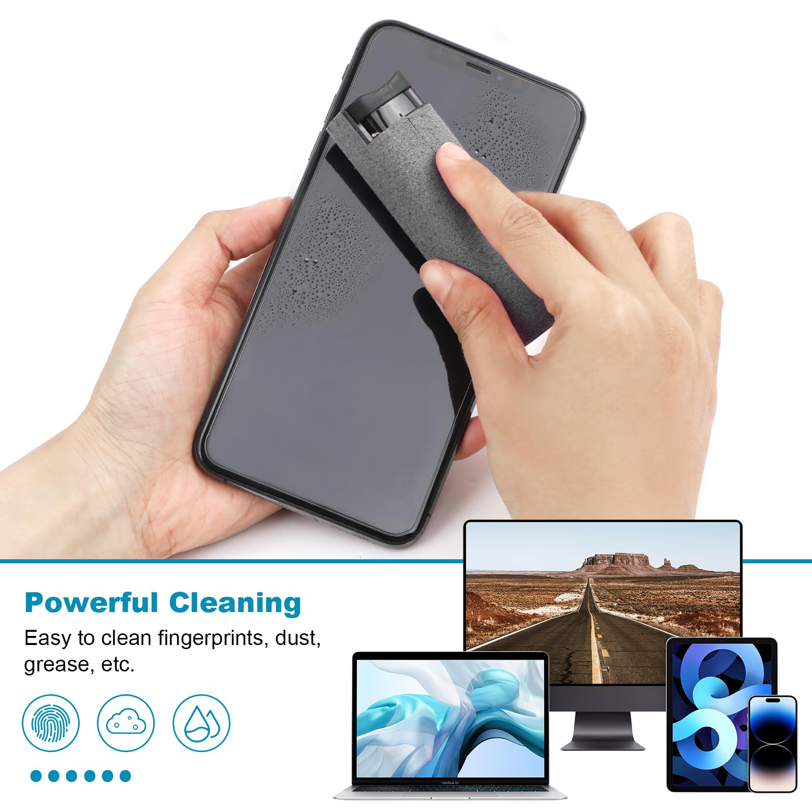 Botol Semprot Layar Ponsel 2-I - Screen Cleaning Kit ulasan dan harga