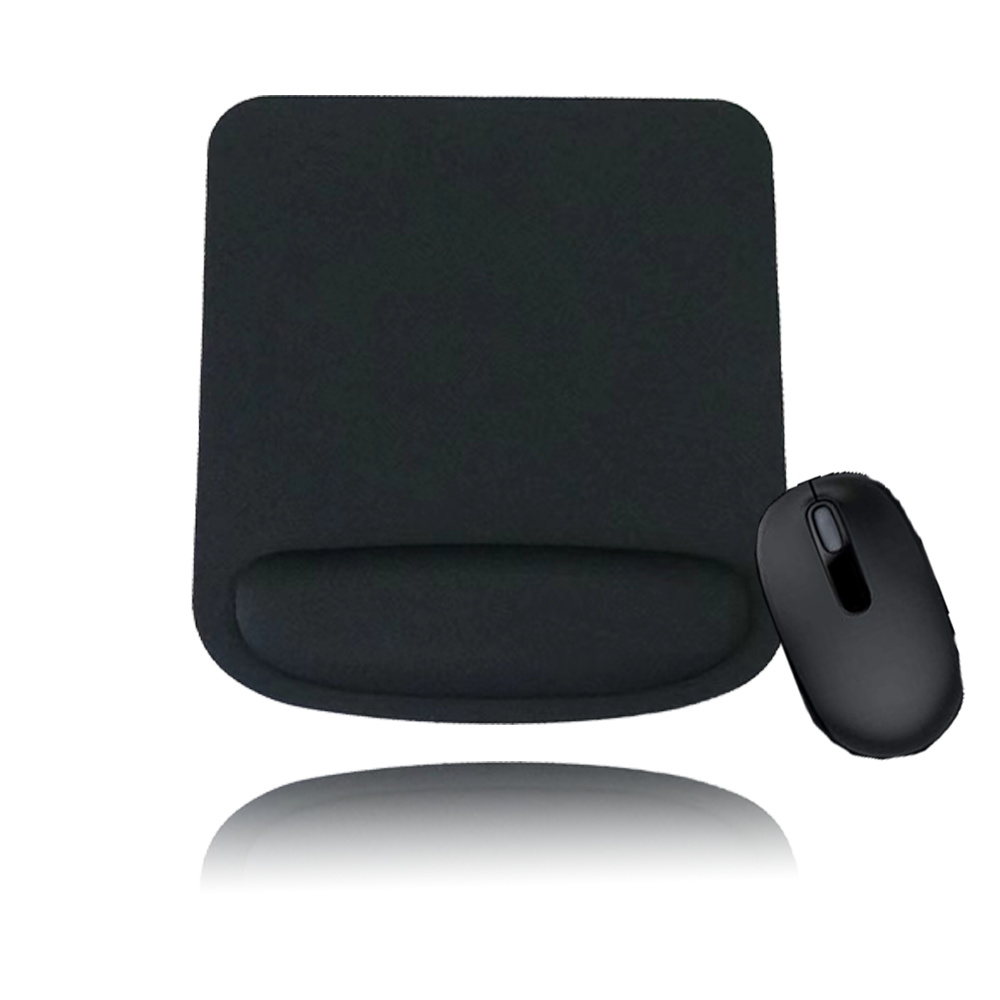 Alas Mouse Hitam untuk Meja PC - Laptop Accessories For Wrist Support ulasan dan harga