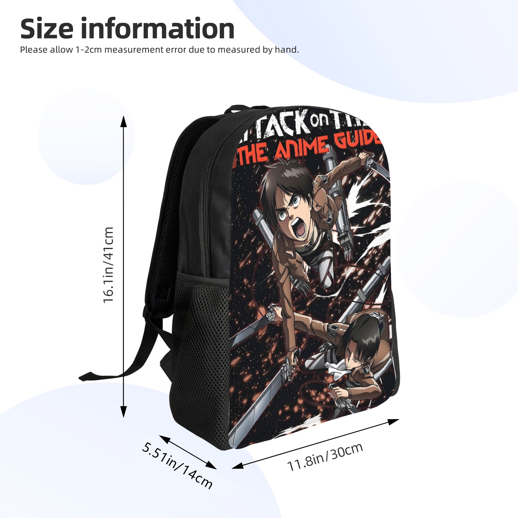Attacks on Titans Travel Backp - Laptop Accessories For College ulasan dan harga