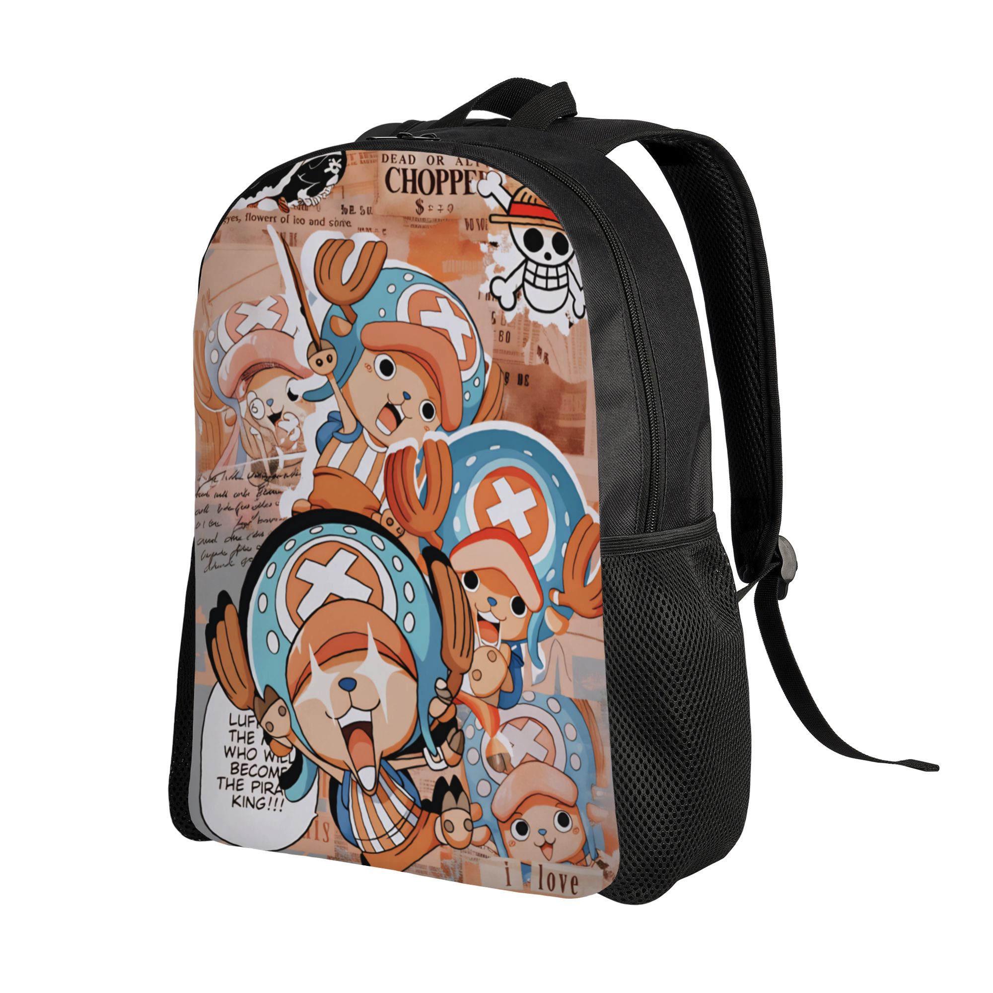 Tas Ransel 3D Print One P-Piec - Laptop Accessories For College ulasan dan harga