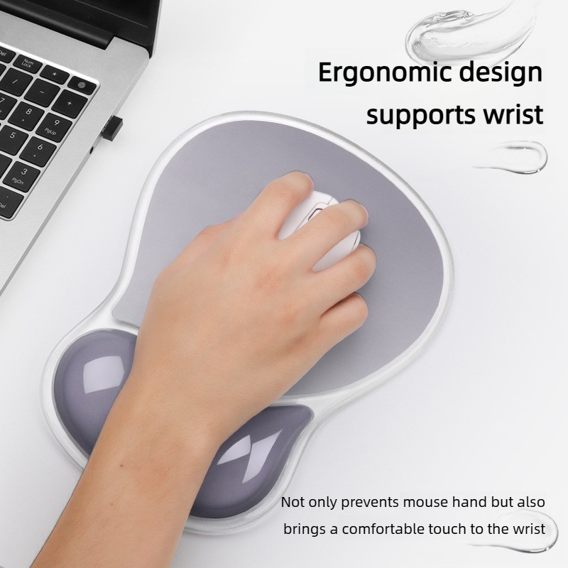 Alas Mouse Warna Gradasi Anti  - Wrist Rest Gel ulasan dan harga