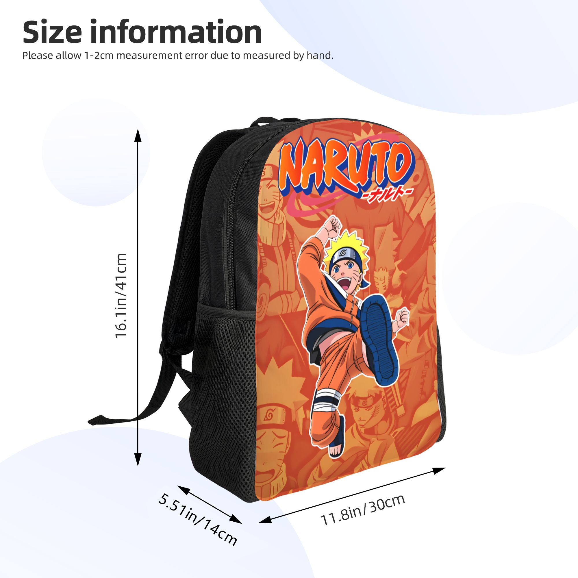 Tas Ransel 3D Print N-Narutoes - Laptop Accessories For College ulasan dan harga