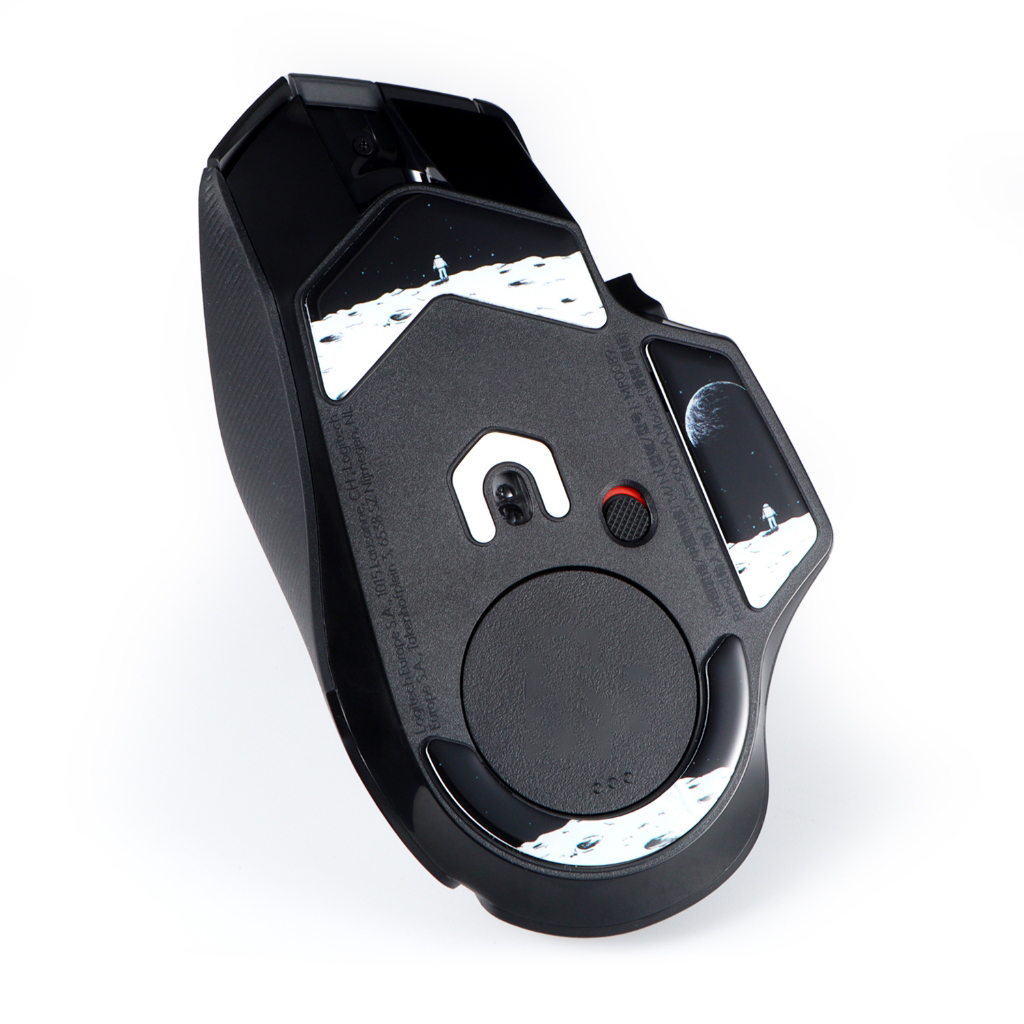 Alas Kaki Mouse Kaca untuk Log - Logitech Mouse G502 ulasan dan harga