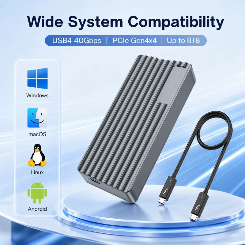 Enclosure SSD M.2 NVMe TBT3/US - External Nvme Ssd ulasan dan harga