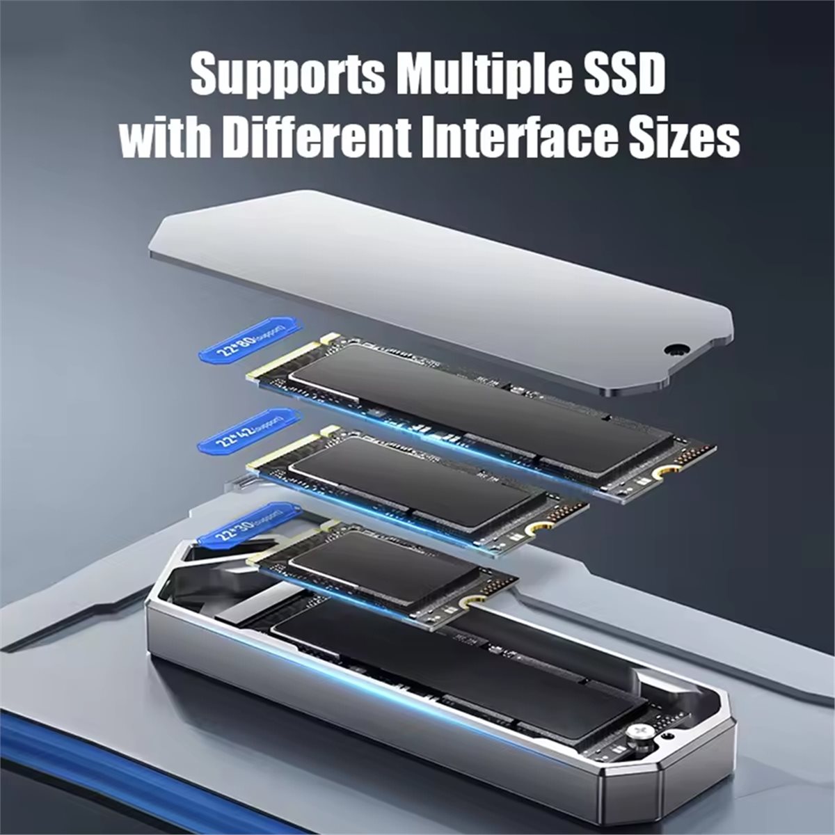 SWXF M.2 NVMe SSD Enclosure Ad - External Nvme Ssd ulasan dan harga